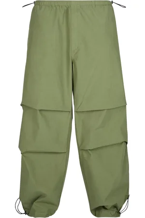 Urban classics Heren poplin parachute broek