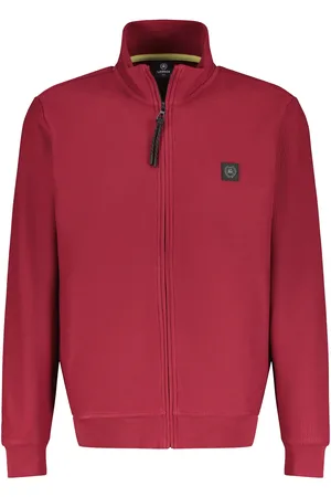 Lerros Heren vest 24845321 362 deep garnet red