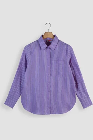 The Lola Club Poppy blouse purple