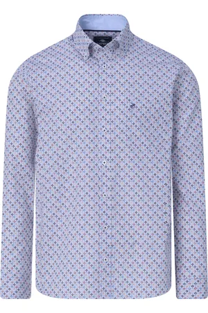 Campbell Classic casual overhemd met lange mouwen