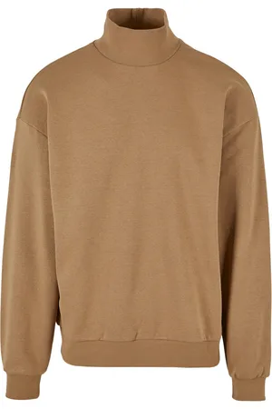 Urban classics Heren crew sweatshirt met hoge hals