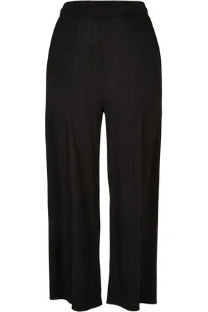 Urban classics Dames ribbed interlock stitching culottes