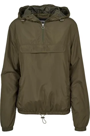 Urban classics Dames pull over windjack