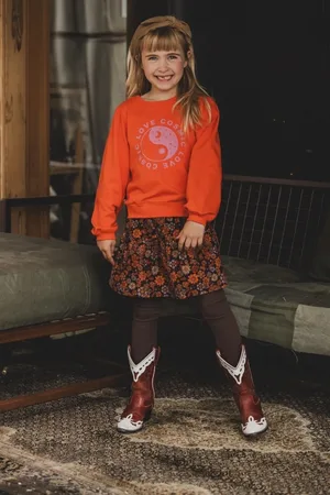 LOOXS Revolution Retro mini corduroy rokje voor meisjes in de kleur