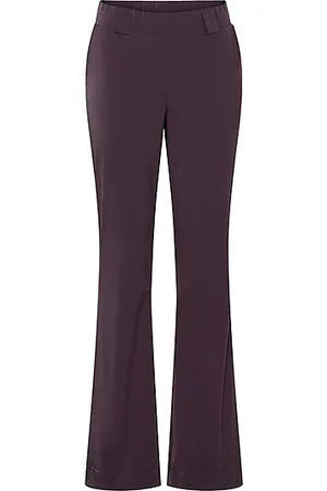 &Co Woman &co women broek penelope flare travel bordeaux