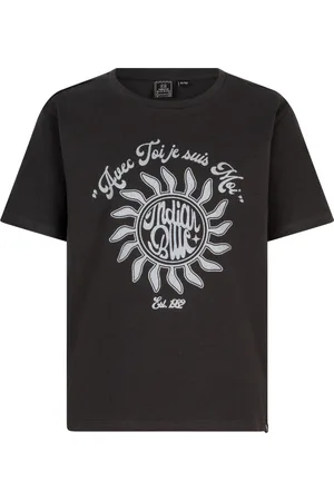 Indian Blue Jeans Meisjes t-shirt avec-toi phantom