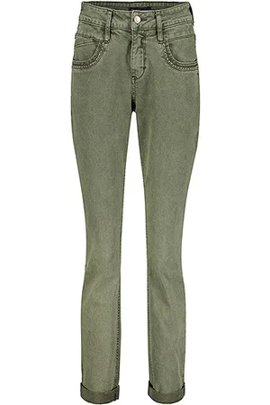 Red Button Broek srb4296a sissy dark khaki