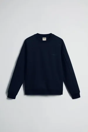 Woolrich Men tech crewneck melton
