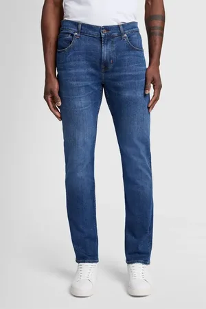 7 for all Mankind Slimmy tapered stretch tek ampersand mid
