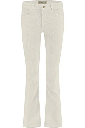 Para Mi Broek jade vintage corduroy