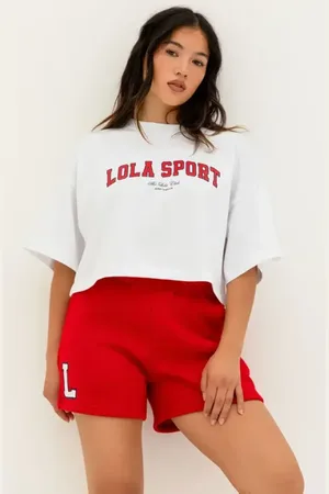 The Lola Club Kailey t-shirt red