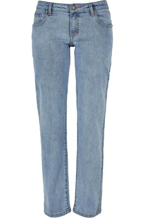 Urban classics Dames low rise skinny jeans