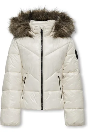 ONLY Kogfever short puffer otw off-white