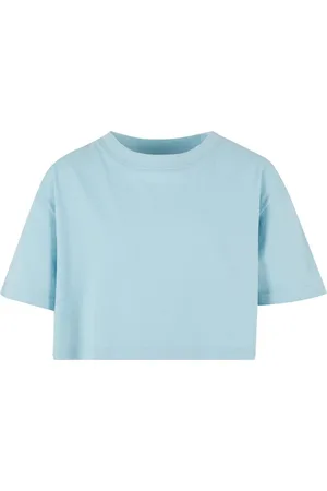 Urban classics Meisjes kimono kort t-shirt