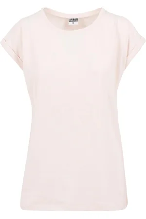Urban classics Dames verlengd schouder t-shirt (set van 3)