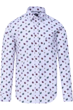 Campbell Classic casual overhemd met lange mouwen