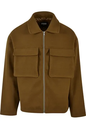 Urban classics Blouson heren jas met grote zakken