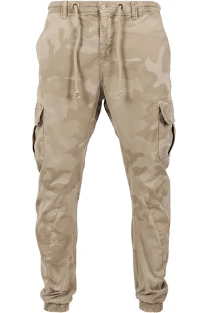 Urban classics Heren camo cargo joggingbroek