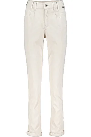 Red Button Broek srb4372 giselle cord cream