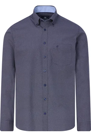 Campbell Classic casual overhemd met lange mouwen