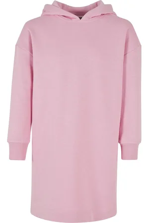 Urban classics Meisjes french terry oversized hoodie jurk