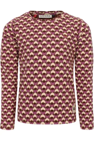 LOOXS Revolution Meisjes t-shirt ls print retro jacquard