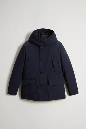 Woolrich Men arctic stretch down parka melton