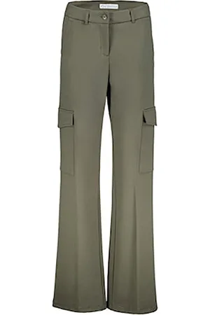 Red Button Broek srb4381 colette cargo dark khaki