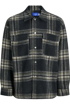 JACK & JONES Jorvesterbro check overshirt ls sn dessin