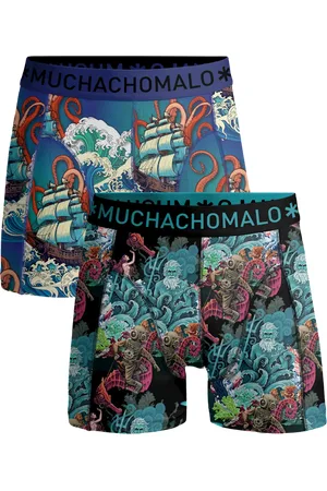 Muchachomalo Heren 2-pack boxershorts water elements
