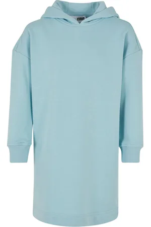 Urban classics Meisjes french terry oversized hoodie jurk