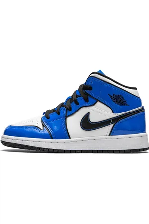 Nike Air jordan 1 mid signal blue (gs)