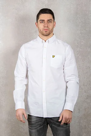 Lyle & Scott Cotton linen button down shirt