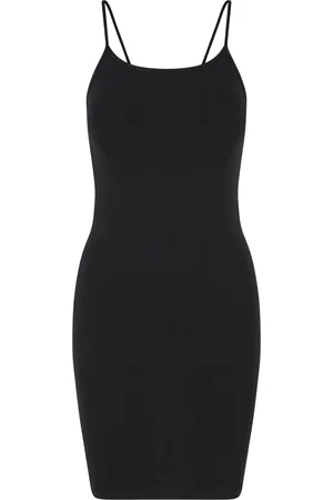Urban classics Dames jersey stretch slim dress