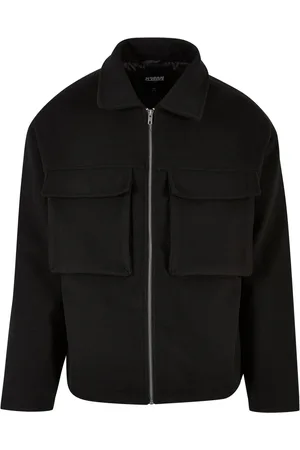 Urban classics Blouson heren jas met grote zakken