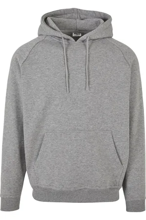 Urban classics Heren blanco hoodie