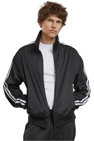 Urban classics Heren retro tricot track jacket