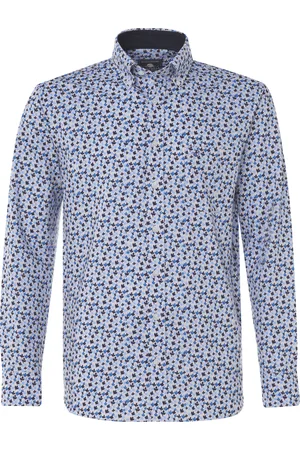 Campbell Classic casual overhemd met lange mouwen