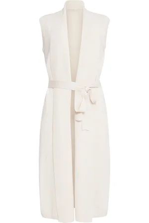 Smashed Lemon 24623 720 sleeveless cardigan sand