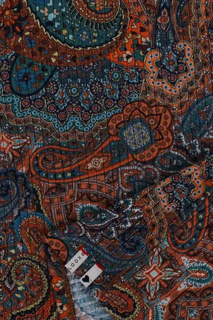LOOXS Revolution T-shirt ribjersey summer paisley voor meisjes in de kleur