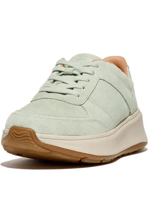 FitFlop F-mode suede flatform sneakers
