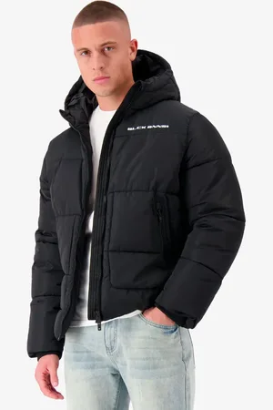 Black Bananas Heren winterjas block puffer