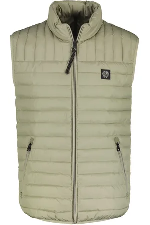 Lerros Heren bodywarmer 2487341 609 gentle reed