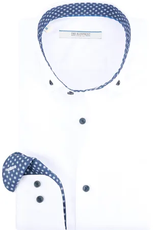 The Blueprint Trendy overhemd met lange mouwen