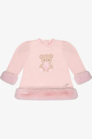 ADee Meisjes jurk goldie baby pink