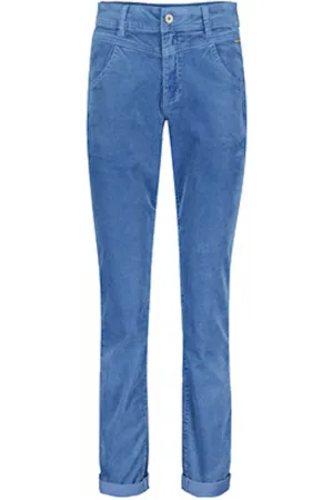 Red Button Broek srb4374 june cord brightblue