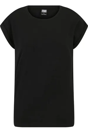 Urban classics Dames verlengd schouder t-shirt (set van 3)
