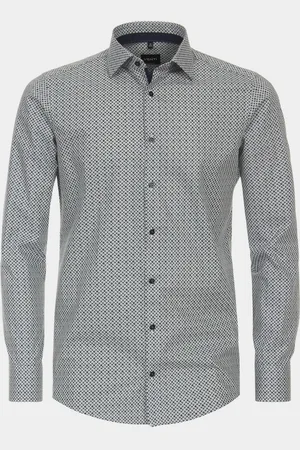 Venti Business hemd lange mouw kent modern fit 1242300/300