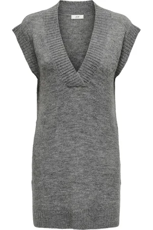 JACQUELINE DE YONG Elanora s/l v-neck slit vest