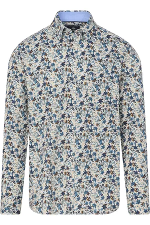 Campbell Classic casual overhemd met lange mouwen